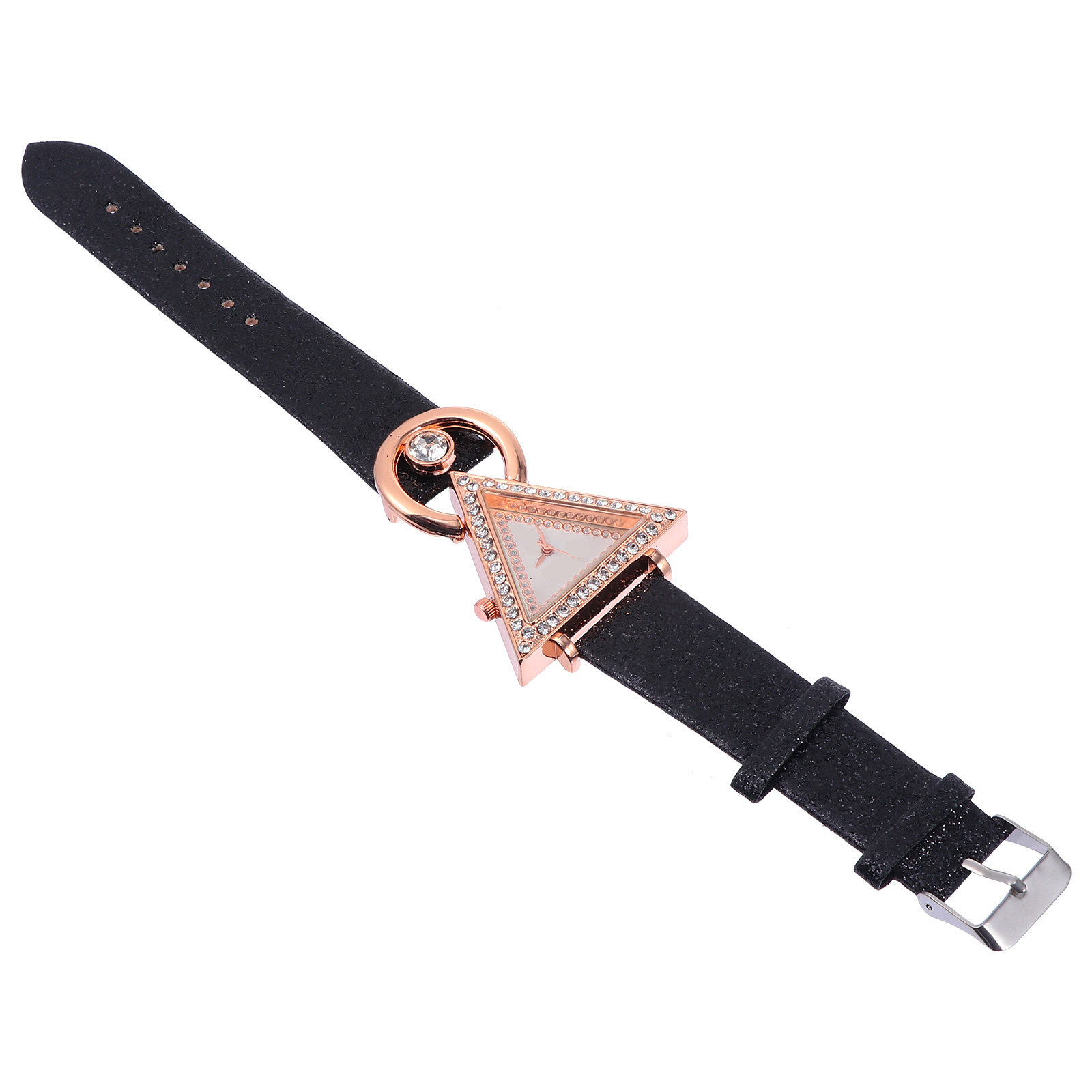 Luxury Watch Gold And Black - 1 Stück Damen-Quarzuhr, Geschenk, elegante Mode-Armbanduhr,