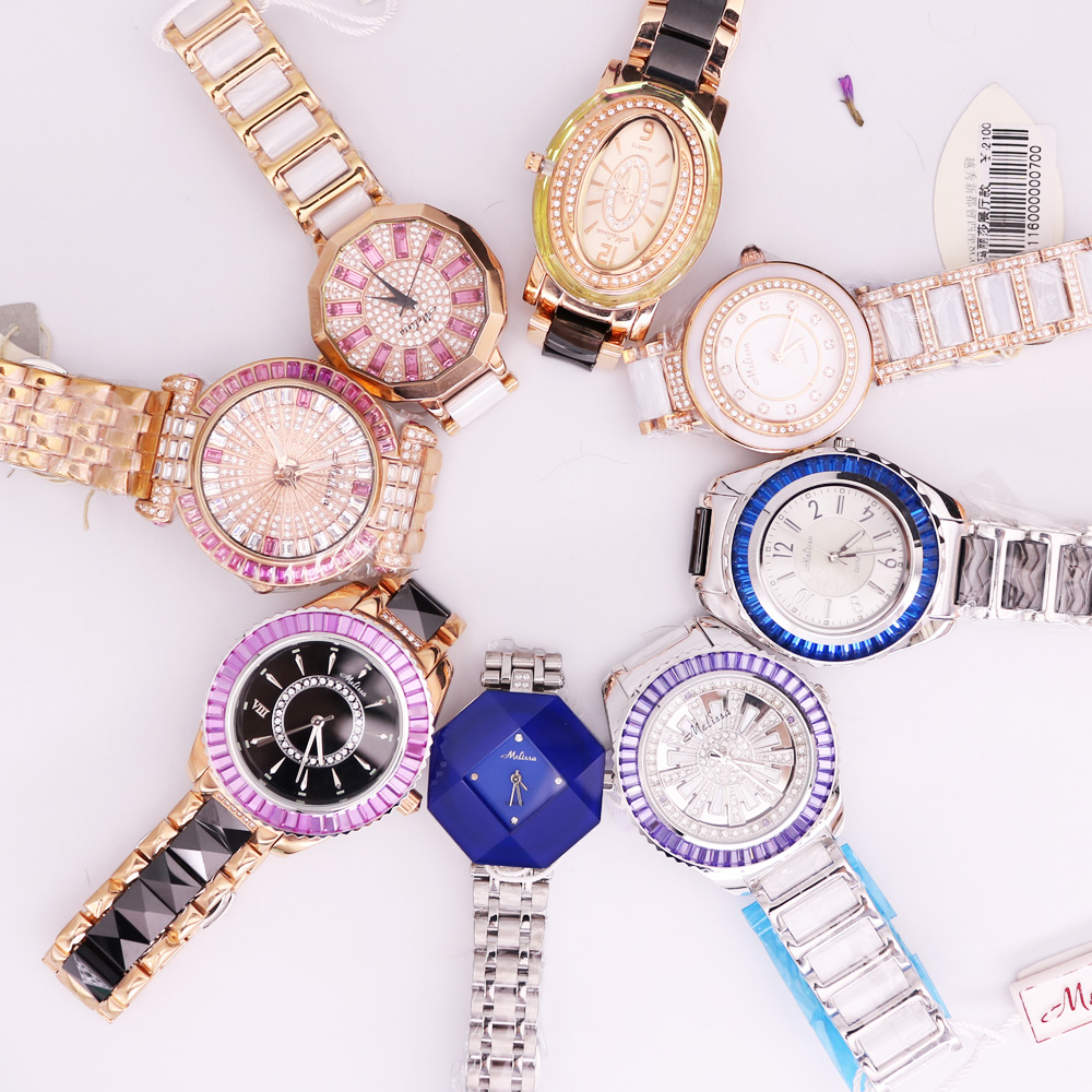 Luxury Watch Discount - Verkauf!!! Rabatt Melissa Keramik Kristall Strass