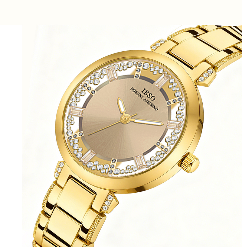 Luxury Watch Brand For Women - Luxus Marke Frauen Uhren Goldene Stahl