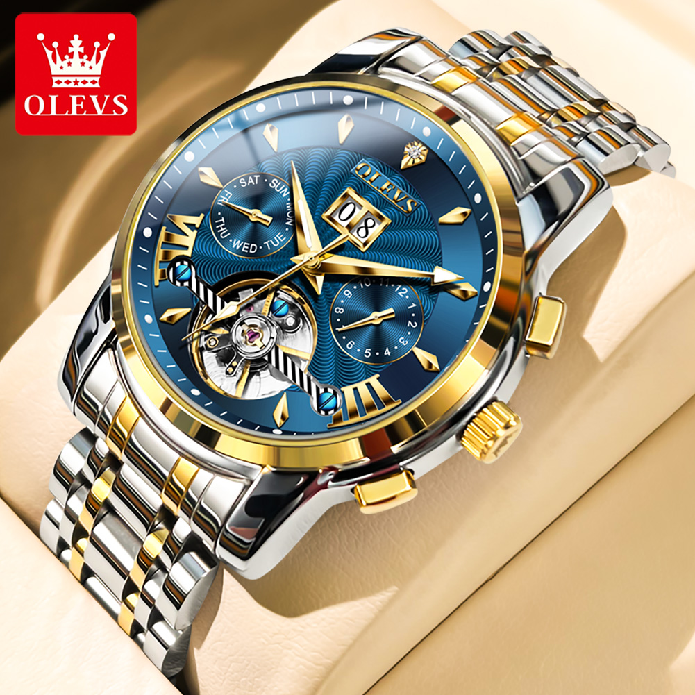 Luxury Watch Strap - OLEVS Männer Uhren Luxus Mode Feine