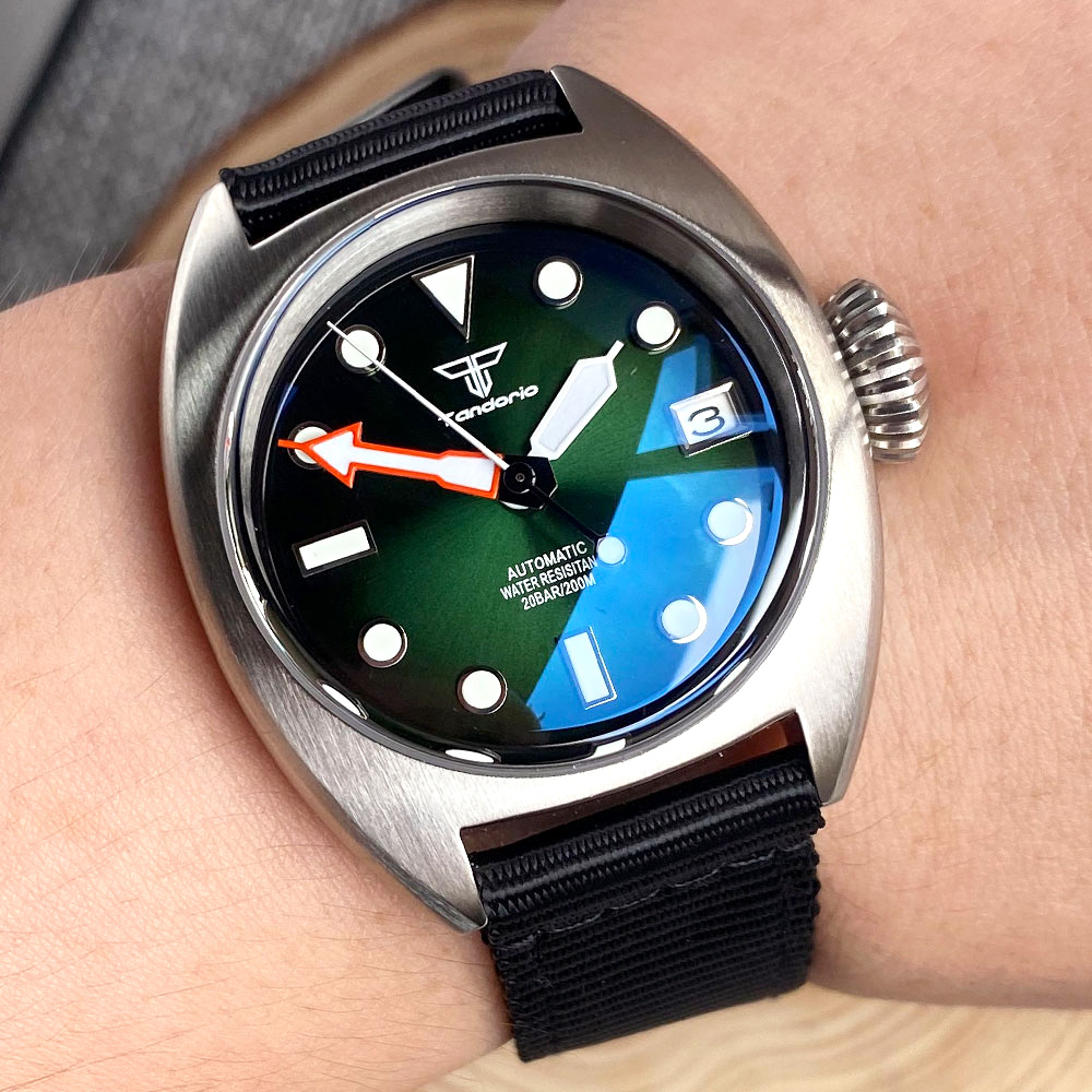 Seiko Watch 5 Sports - 36mm Militär-Taucheruhr für Herren, MIYOTA 8215,