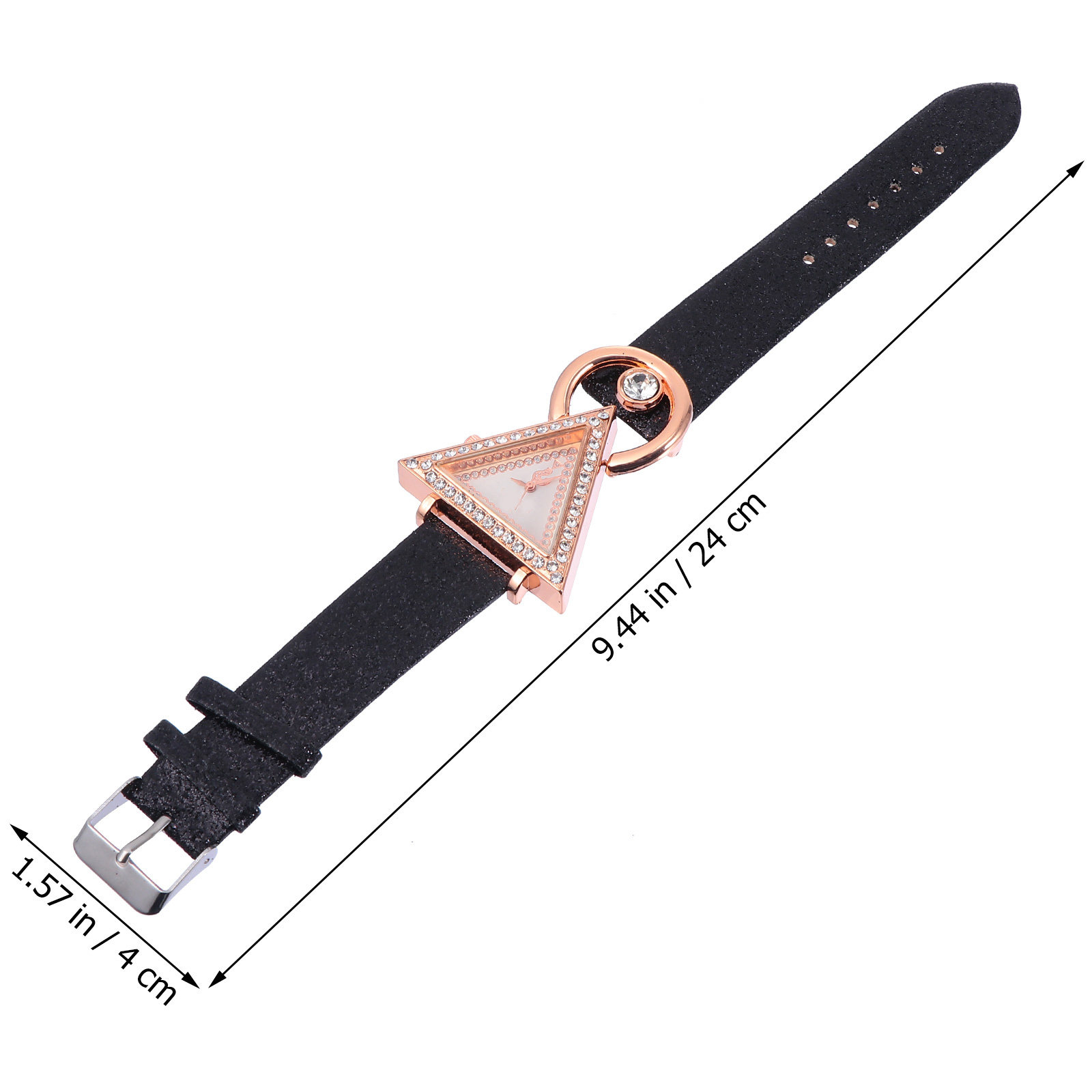1 Stück Damen-Quarzuhr, Gesche – Luxury Watch Gold And Black Bewertung und Preis