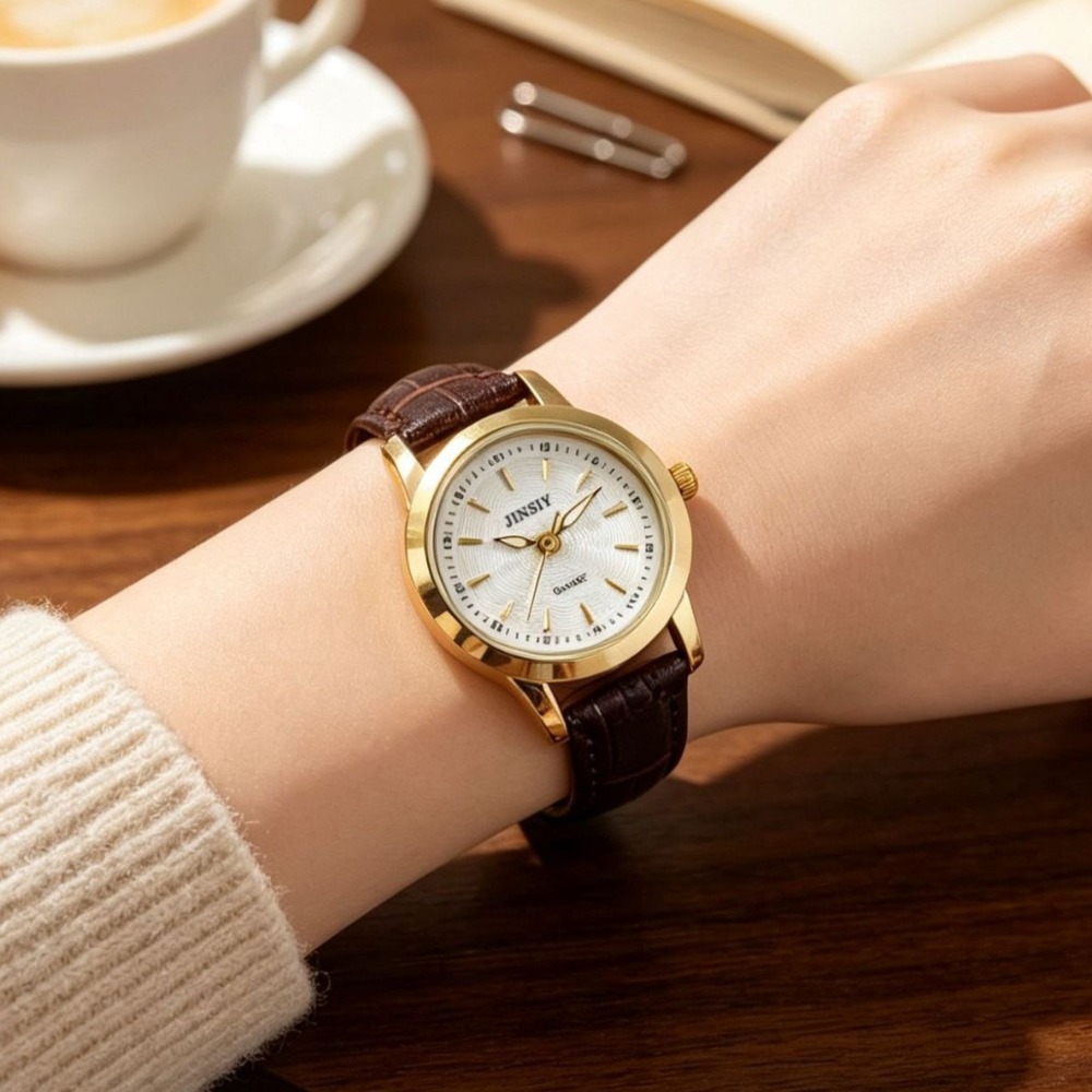 Modische Lederarmband Quarzuhr – Luxury Watch Brand For Women Bewertung und Preis
