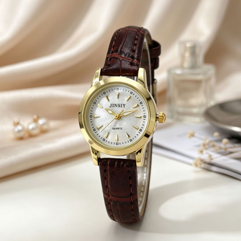Modische Lederarmband Quarzuhr – Luxury Watch Brand For Women Bewertung und Preis