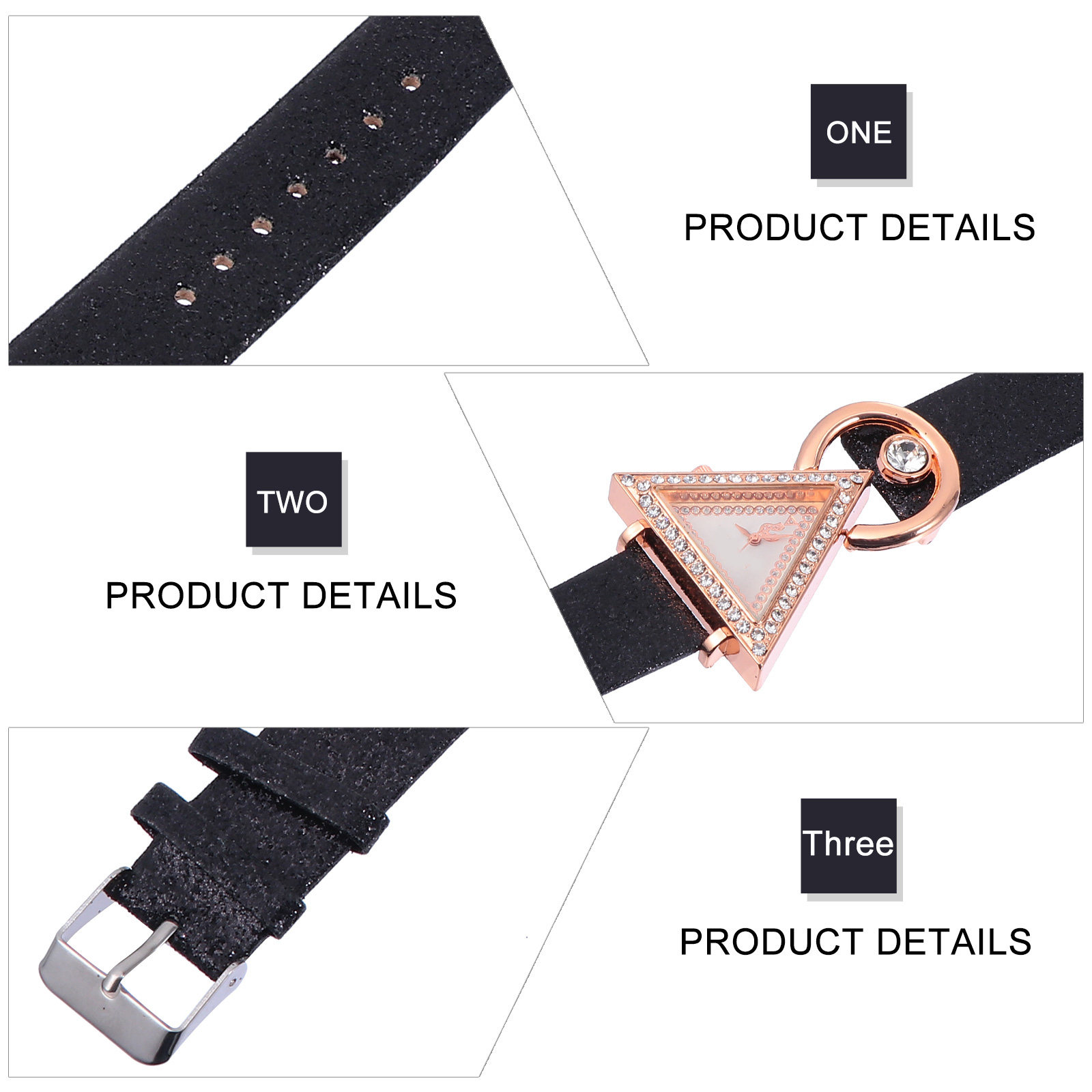 1 Stück stilvolle Damen-Quarzu – Watch Triangle Luxury Bewertung und Preis