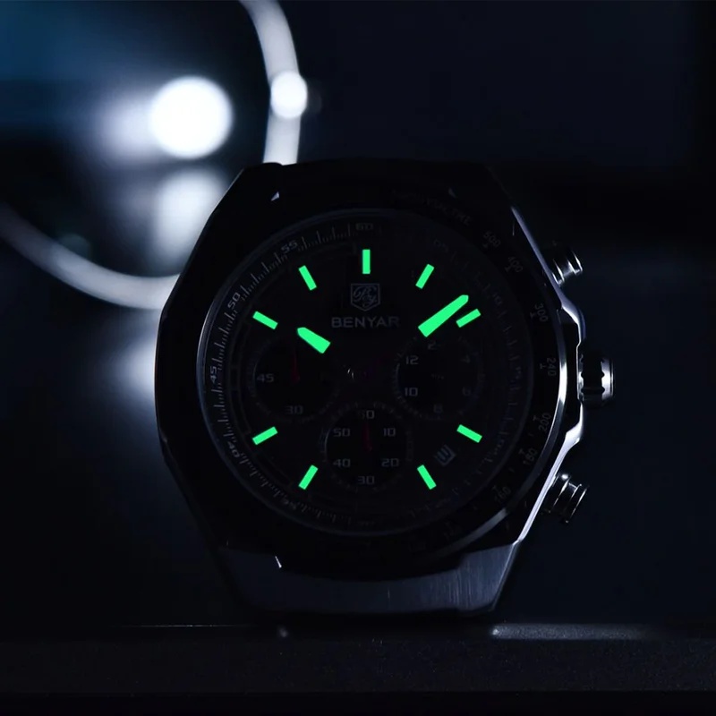 BENYAR Luxus-Herrenuhr mit Dat – Luxury Watch Gift Box Bewertung und Preis