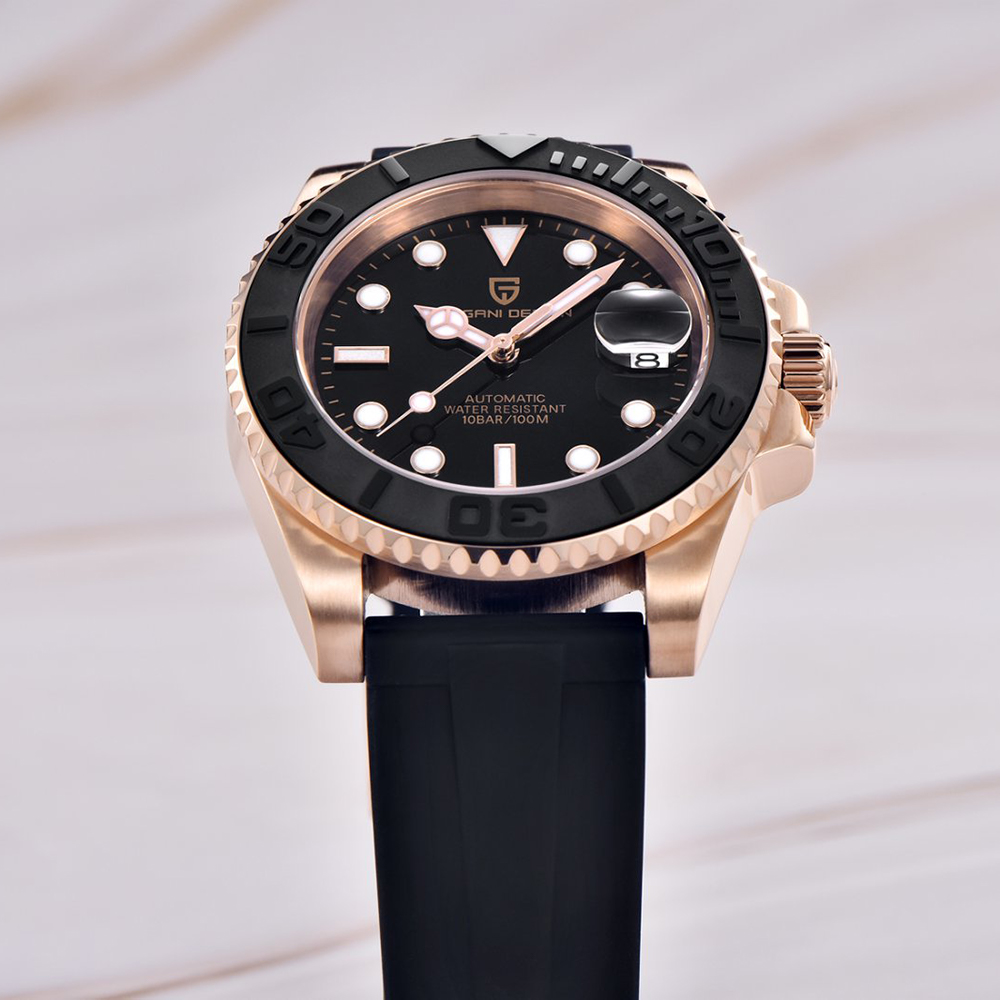 PAGANI DESIGN Automatikuhr Ros – Luxury Watch Gold And Black Bewertung und Preis