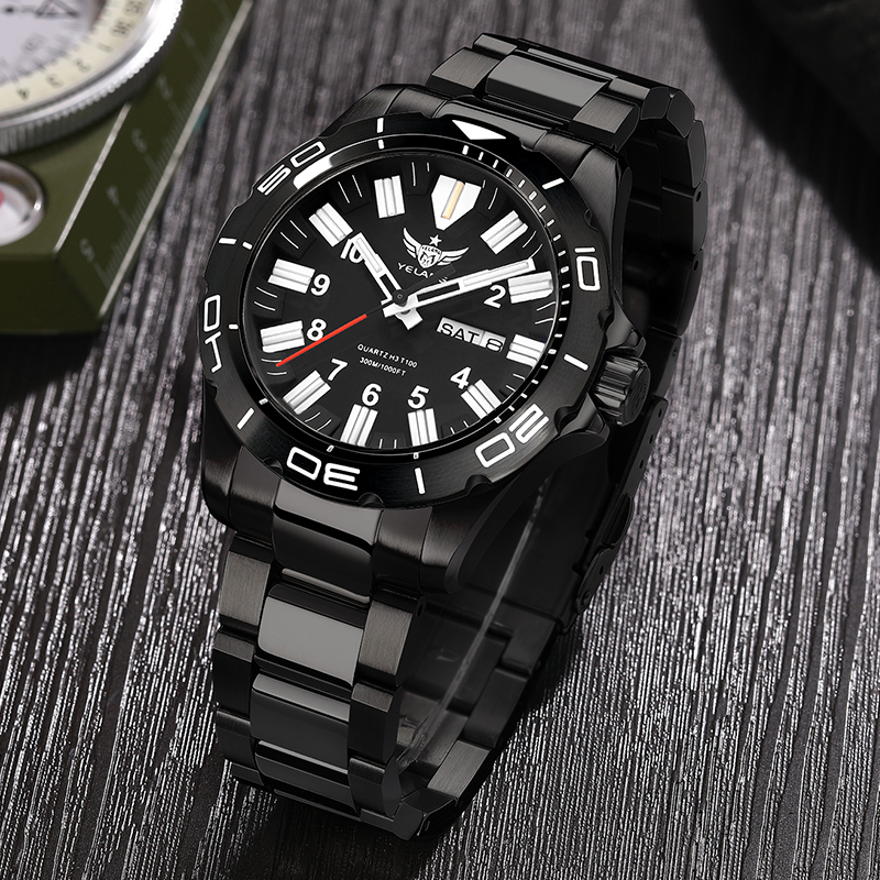 YELANG V1036 42MM Herren Quarz – Diver Watch 300M Bewertung und Preis