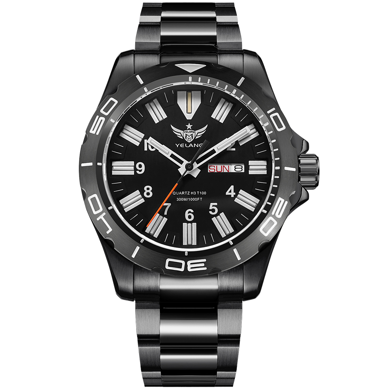 YELANG V1036 42MM Herren Quarz – Diver Watch 300M Bewertung und Preis