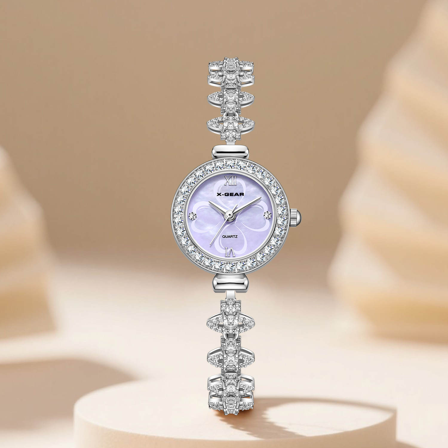 X-GEAR Modische Strass-Damenuh – Luxury X I Watch Bewertung und Preis