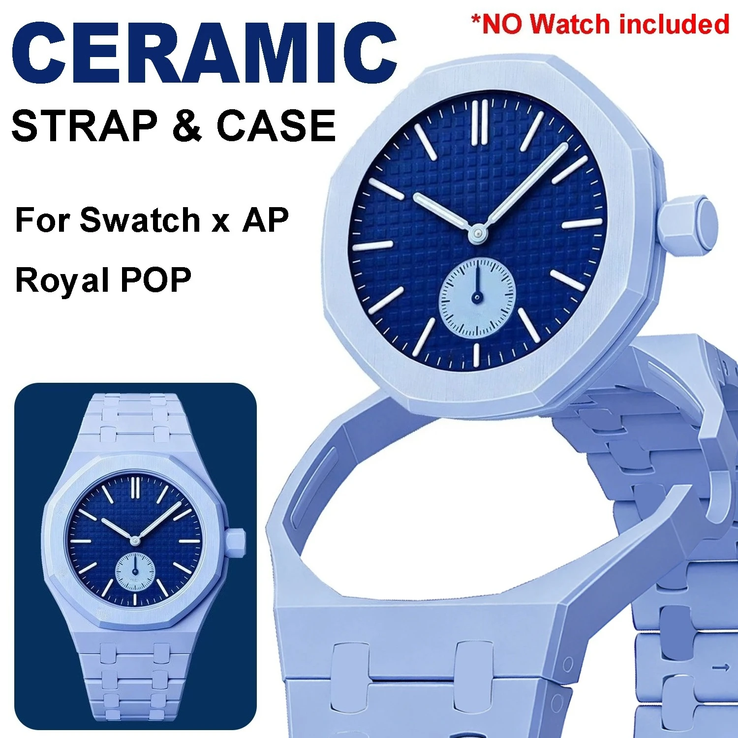 Biokeramik-Gehäuse+Armband für – Luxury X I Watch Bewertung und Preis