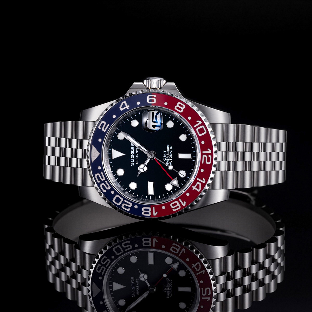 Sugess GMT Taucheruhr für Herr – Diver Watch 300M Bewertung und Preis