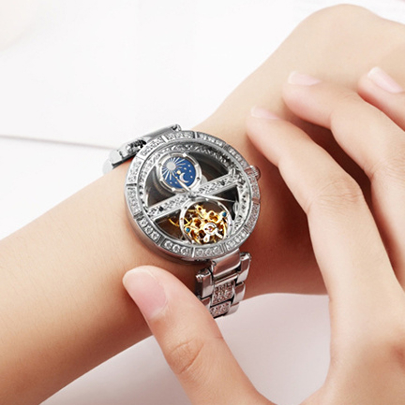 Damenuhr Automatische Frau Lux – Luxury Watch Moon Phase Bewertung und Preis