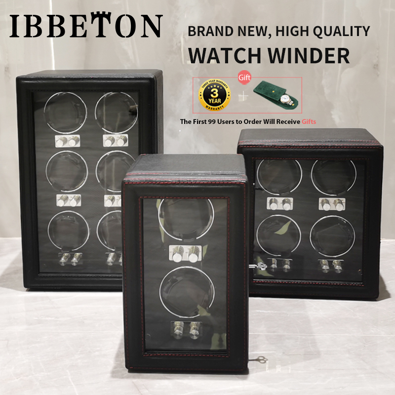 Luxuriöser Uhrenbeweger aus Le – Luxury Watch Winder Box Bewertung und Preis