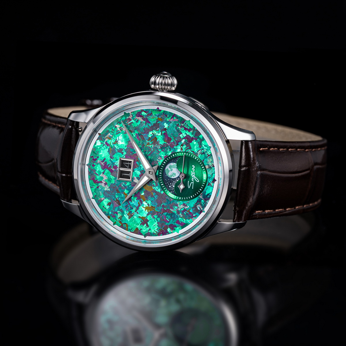 Sugess Herrenuhr mit Mondphase – Omega Watch Constellation Bewertung und Preis