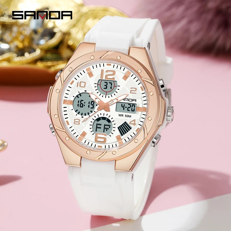 SANDA Rosa Uhr für Damen Analo – Perpetual Calendar Watch Bewertung und Preis