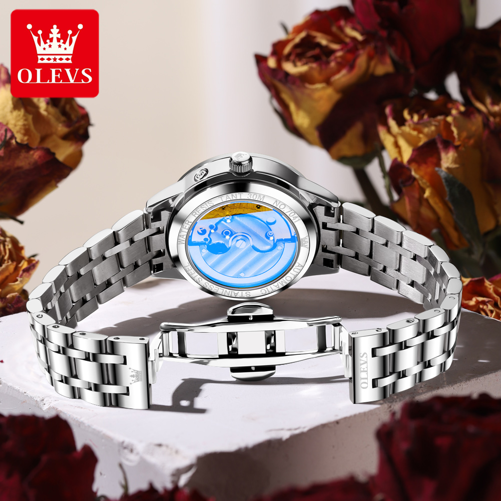OLEVS 7041 Eleganz Mondphase D – Luxury Watch Moon Phase Bewertung und Preis