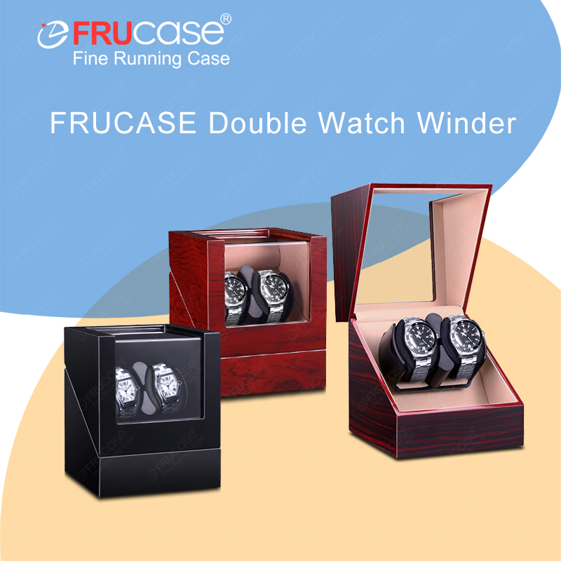 FRUCASE Doppel-Uhrenbeweger fü – Luxury Watch Winder Box Bewertung und Preis