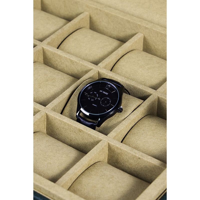 OEM ODM Luxuriöse 15-Fach Grün – Luxury Watch Storage Bewertung und Preis