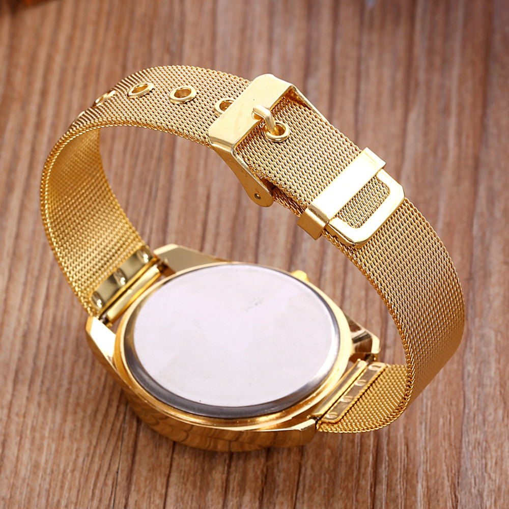 Luxus Marke Gold Edelstahl Str – Luxury Watch Brand For Women Bewertung und Preis
