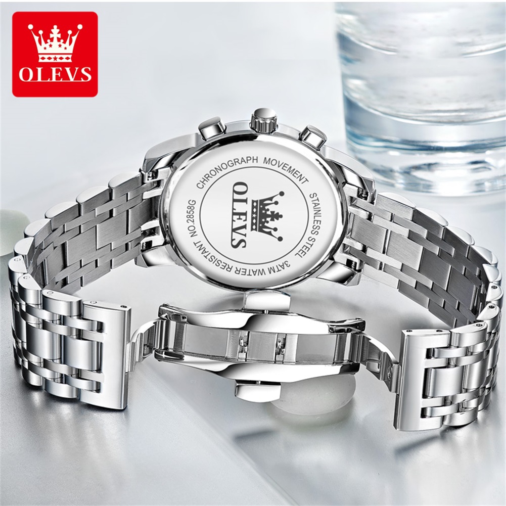 OLEVS Beliebte Herrenuhren aus – Luxury Watch Moon Phase Bewertung und Preis