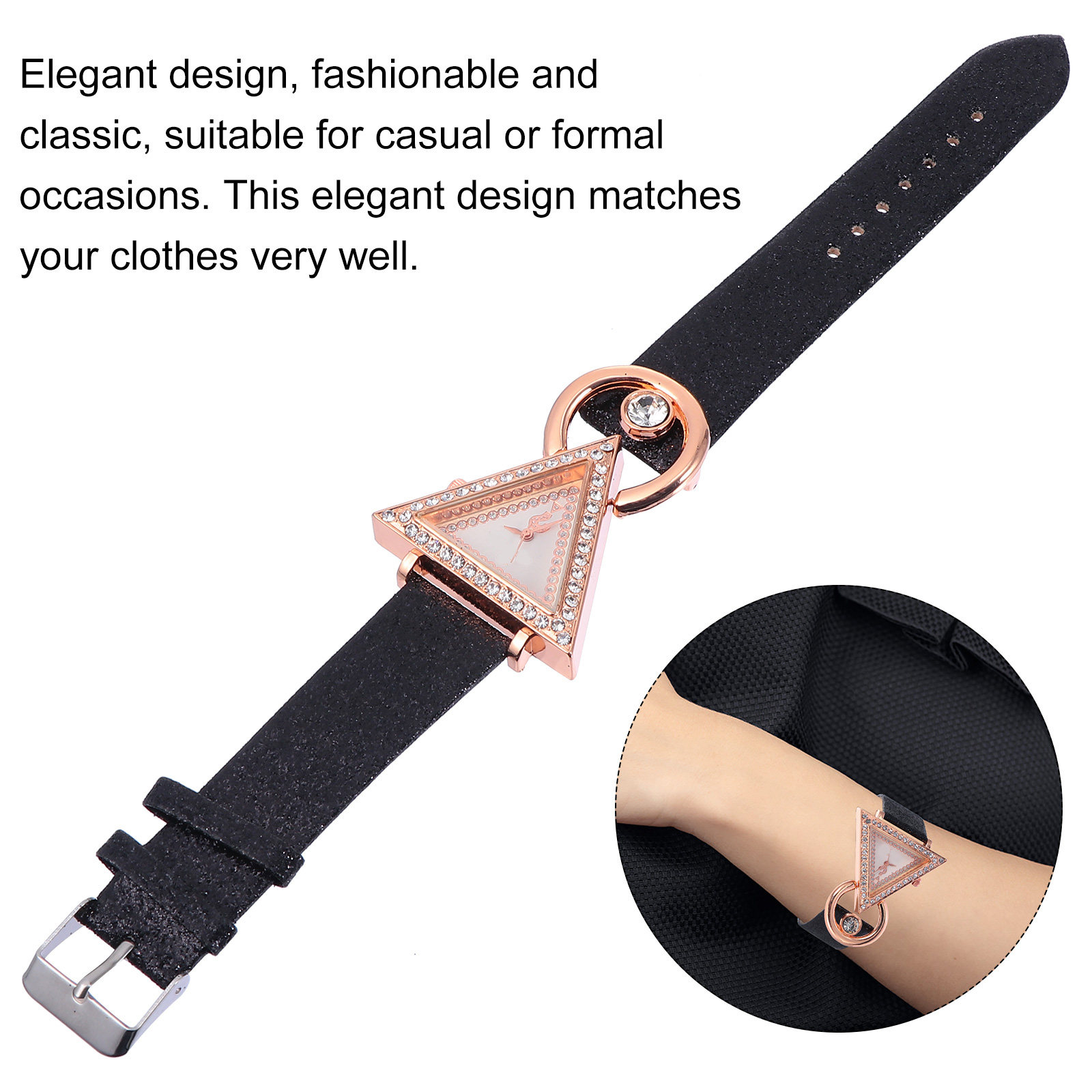 1 Stück Quarz-Armbanduhr für e – Watch Triangle Luxury Bewertung und Preis