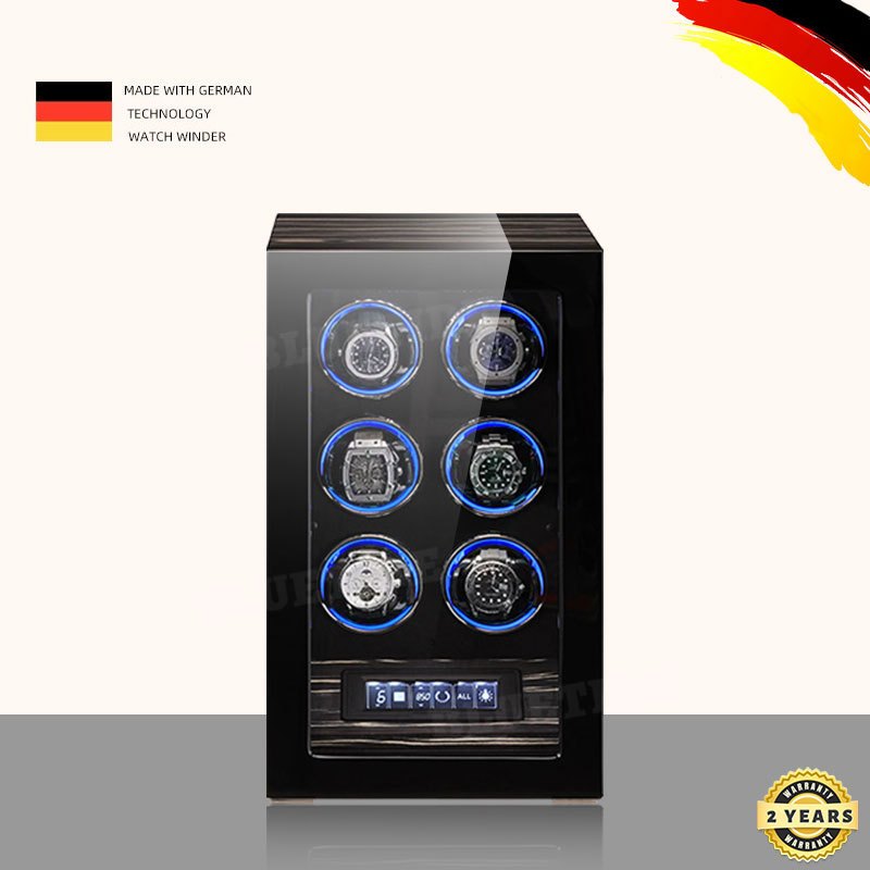 【FingerprintLock】 Automatische – Luxury Watch Winder Box Bewertung und Preis