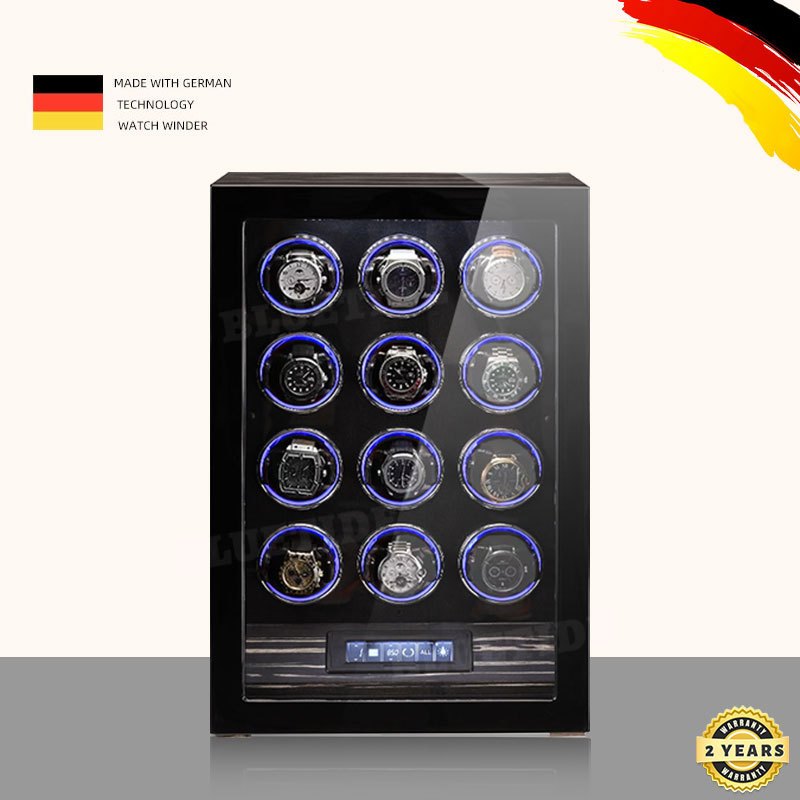 【FingerprintLock】 Automatische – Luxury Watch Winder Box Bewertung und Preis