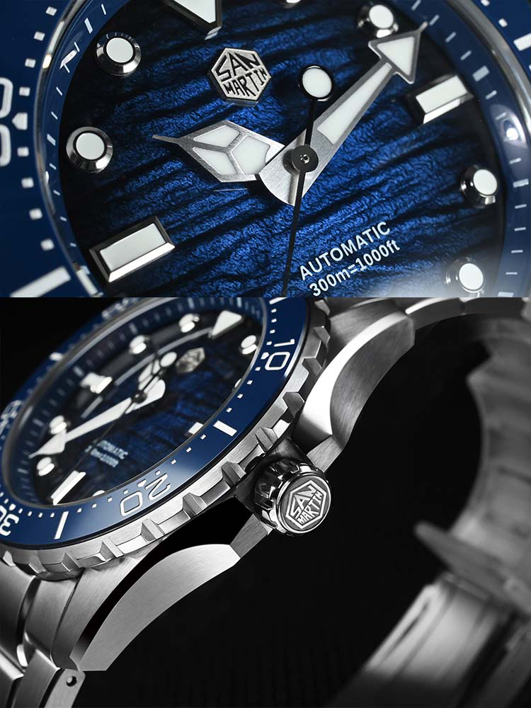 San Martin 40mm Luxus-Taucheru – Diver Watch 300M Bewertung und Preis