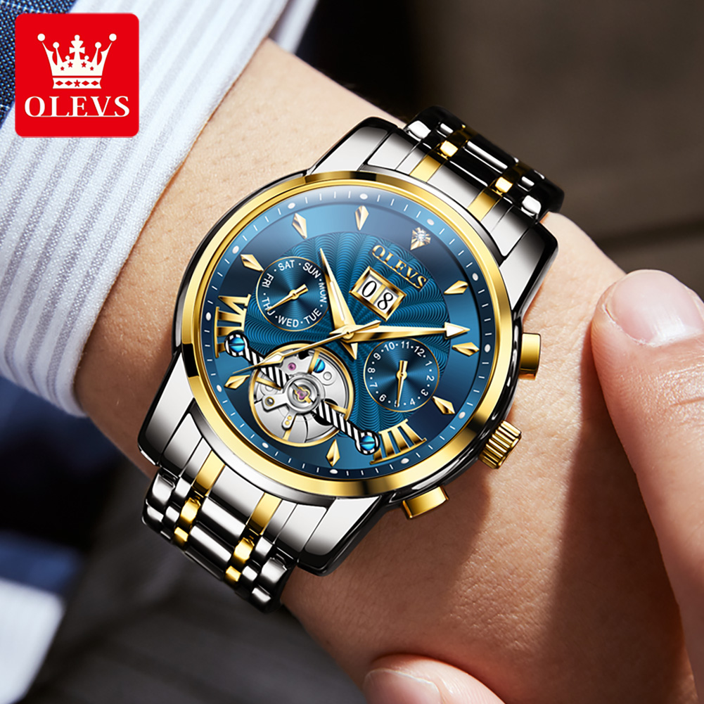 OLEVS Männer Uhren Luxus Mode  – Luxury Watch Strap Bewertung und Preis