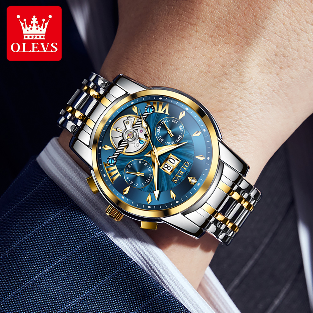 OLEVS Männer Uhren Luxus Mode  – Luxury Watch Strap Bewertung und Preis