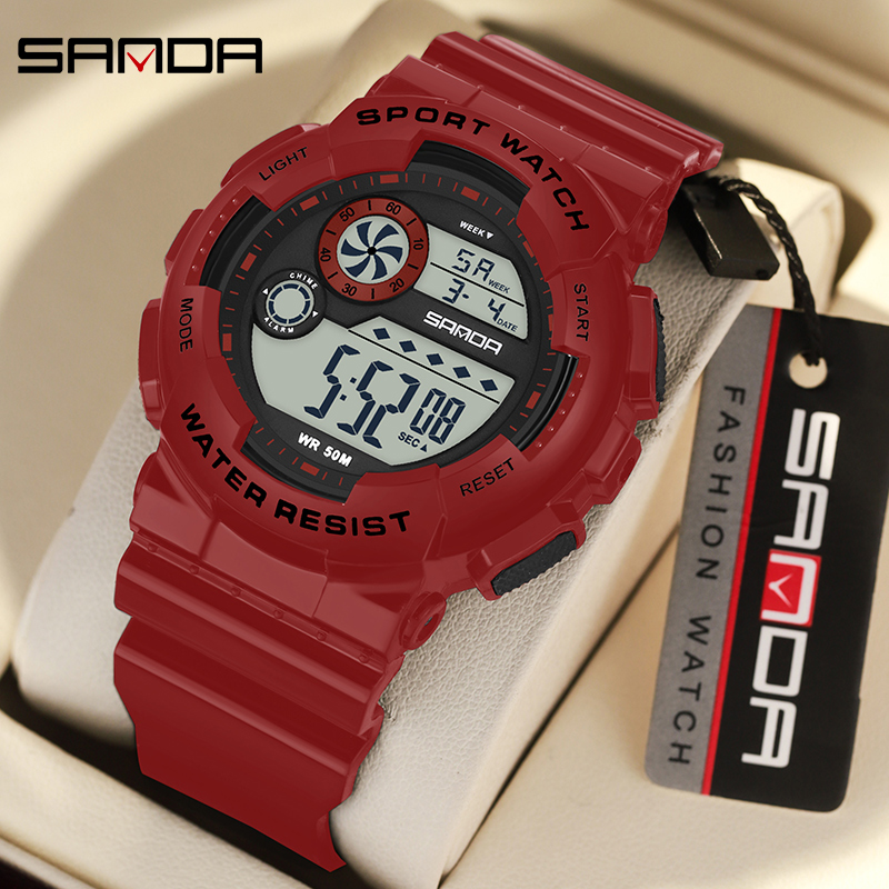 SANDA G-Stil Mode Damen Sportu – Perpetual Calendar Watch Bewertung und Preis